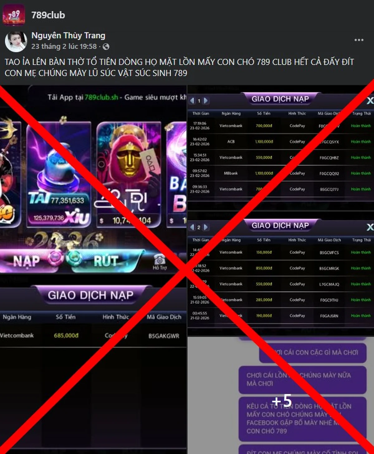 Phân tích trò PR bẩn bôi nhọ 789Club